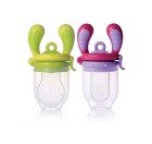 Kidsme Food Feeder Lime/Lavendel 2 pack