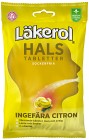 Läkerol Hals Ingefära Citron 65 g