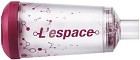 L'espace andningsbehållare med munstycke, 6+ år och vuxna, transparent/magenta 1 st