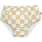 Lässig Badblöja Rutigt mönster, vanilj/havssalt