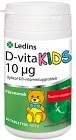 Ledins D-vita Kids 10 µg 90 tabletter