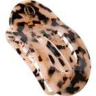 Lenoites Flat Hair Clip, Nude Leopard