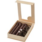 Lenoites Heatless Curls in Mulberry Silk Brown, Small