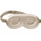 Lenoites Mulberry Silk Contour Sleep Mask Greige