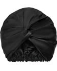 Lenoites Mulberry Silk Sleeping Cap, Black