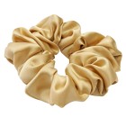 Lenoites Scrunchie i siden Guld