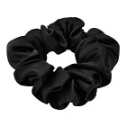 Lenoites Scrunchie i siden Svart