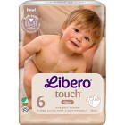 Libero Touch 6, 13-20 kg, 30 st