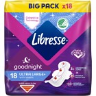 Libresse Goodnight Ultra Large bindor 18 st