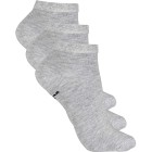 Life Wear Bambustrumpa Kort skaft Grå 3-pack