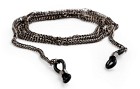 Lix by HAGA Glasögonlänk Svart metall
