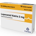 Loperamid Viatris, kapsel, hård 2 mg 16 st