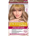 L'Oréal Paris Excellence Crème permanent hårfärg 8.1 Light Ash Blonde