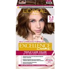 L'Oréal Paris Excellence Crème permanent hårfärg 5.3 Golden Light Brown