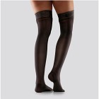Mabs Nylon Stay Up Black XL