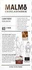 Malmö Chokladfabrik Lakritsrot 65% kakao 80 g