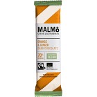 Malmö Chokladfabrik Malmöbar Apelsin & Ingefära 70% 25 g