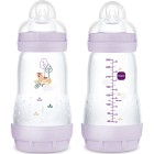 MAM Easy Start Anti-Colic Pink 260 ml 2 st