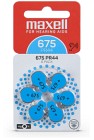 Maxell 675/ PR44 Blå 6 st