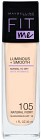 Maybelline Fit Me Foundation Natural Ivory 105, 30 ml