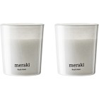 Meraki Doftljus Fresh Linen 2 x 60 g