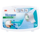 3M Micropore Tejp Vit häfta 2,5 cm x 9,1 m