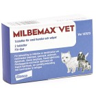 Milbemax vet. för små hundar och valpar, tablett 2 st