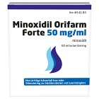 Minoxidil Orifarm Forte, kutan lösning 50 mg/ml 60 ml