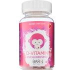 Monkids D-vitamin Barn Jordgubb 60 tuggtabletter