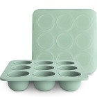 Mushie Baby Food Freezer Tray, Cambridge Blue