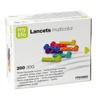 mylife Lancets, lancetter, 30G, multicolor 200 st