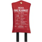Nexa FB-180 RM Brandfilt Silikon Röd 120x180 cm