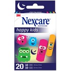 Nexcare Happy Kids Monster plåster 20 st