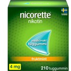 Nicorette Fruktmint, medicinskt tuggummi 4 mg 210 st