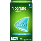 Nicorette Mentolmint, medicinskt tuggummi 2 mg 105 st