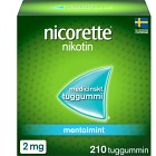 Nicorette Mentolmint, medicinskt tuggummi 2 mg 210 st