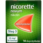 Nicorette Novum, depotplåster 10 mg/16 timmar 14 st
