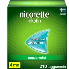 Nicorette Pepparmint, medicinskt tuggummi 4 mg 210 st