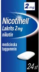 Nicotinell Lakrits, medicinskt tuggummi 2 mg 24 st