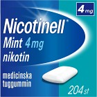 Nicotinell Mint, medicinskt tuggummi 4 mg 204 st
