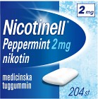 Nicotinell Peppermint, medicinskt tuggummi 2 mg 204 st