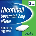 Nicotinell Spearmint 2 mg medicinskt tuggummi 204 st