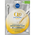 NIVEA Ansiktsmask Q10 Anti-Wrinkle Power Sheet Mask 1 st