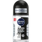 NIVEA MEN  Antiperspirant Deo Black & White Original Roll On 50 ml