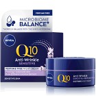 NIVEA Nattkräm Q10 Sensitive Perfume Free Night Cream 50 ml