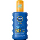 NIVEA  SUN Solkräm barn Protect & Care Kids Sun Spray SPF50+ 200 ml