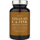 Nordbo Vegan D3, C-vitamin & Zink 90 kapslar
