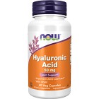 NOW Hyaluronic Acid + MSM 50 mg 60 kapslar