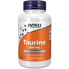 NOW Taurine 500 mg 100 kapslar