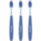 Nûby Soft Edge Hot Safe Spoon +3m 3 st